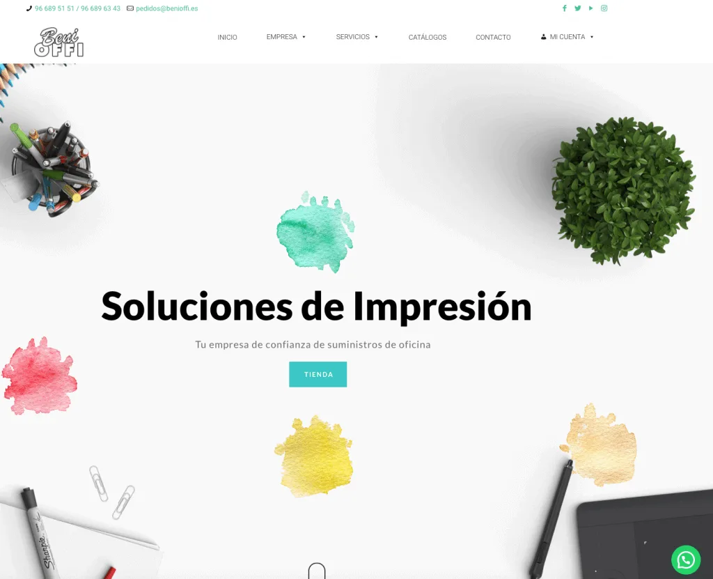 Web de Benioffi