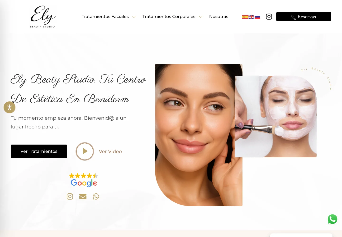 Web de Ely Beauty Studio